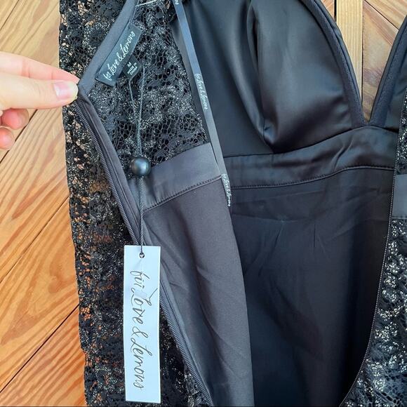 For Love & Lemons Free People Lace Mini Dress - Picture 13 of 16